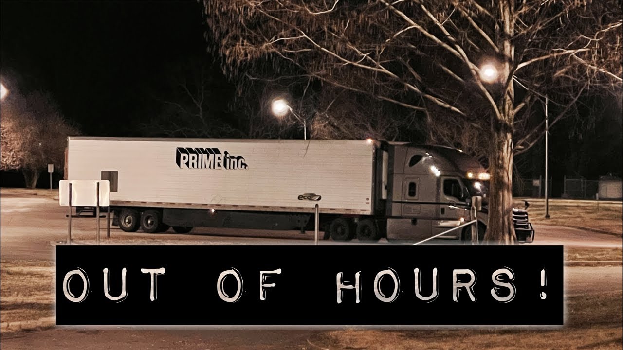 Running out of hours with these Prime Inc loads - YouTube