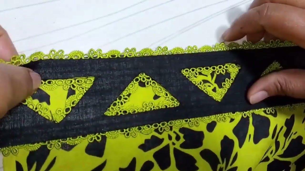 New Daman Design | Eid special Daman design | Kurti Daman Design 