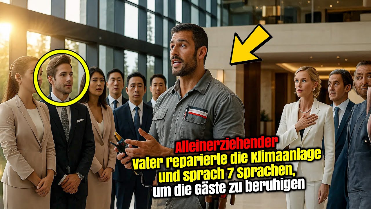 Alleinstehender Vater Reparierte Die Klimaanlage Und Sprach 7 Sprachen – Der CEO Schwieg