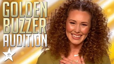 GREATEST SHOWMAN NEVER ENOUGH SINGER Loran Allred Gets GOLDEN BUZZER On BRITAIN