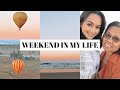 WEEKEND IN MY LIFE | Family Vacay, Hot Air Balloon Ride + Gold Coast Getaway