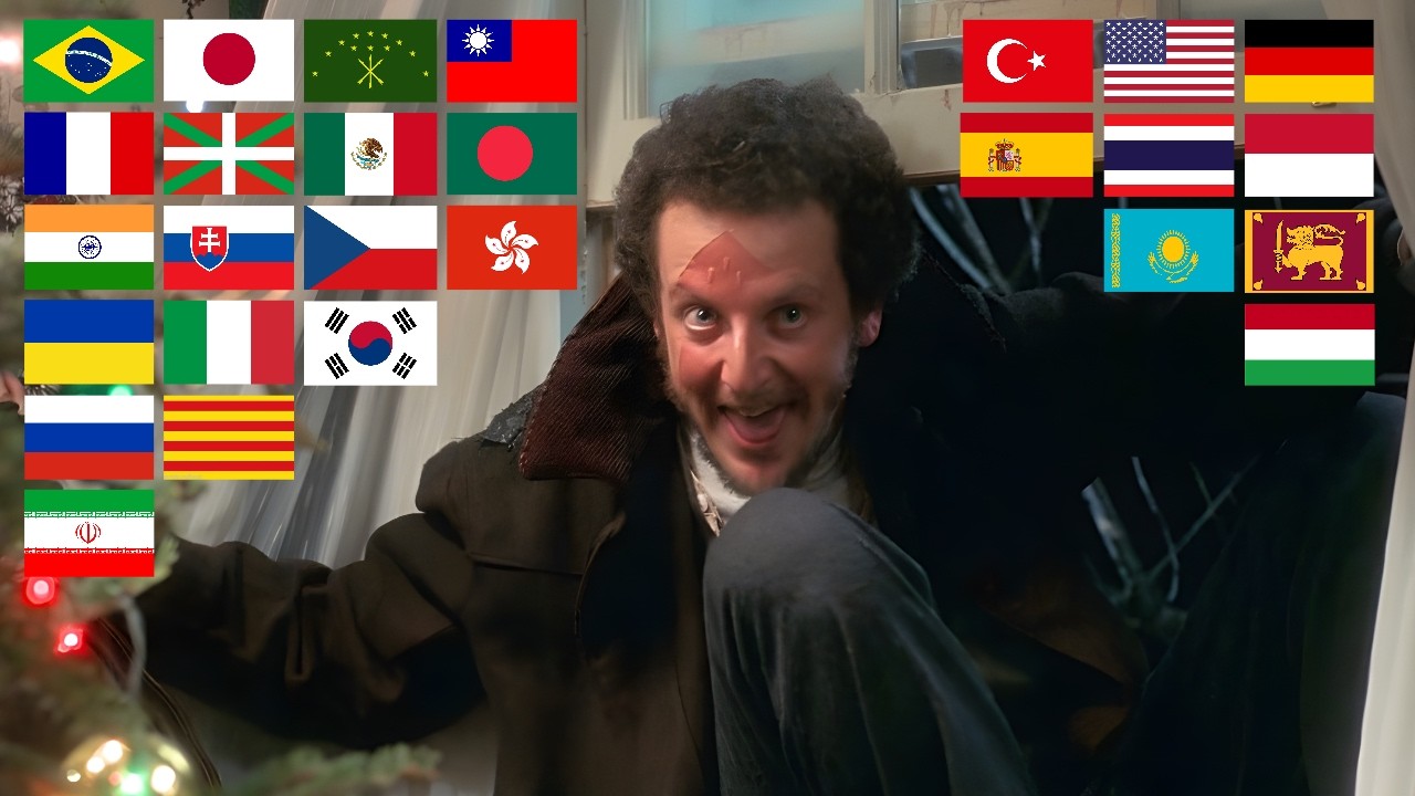 "I'M GONNA KILL THAT KID" in different languages