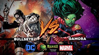 Bullseye vs Gamora DCMarvel Mugen Fights