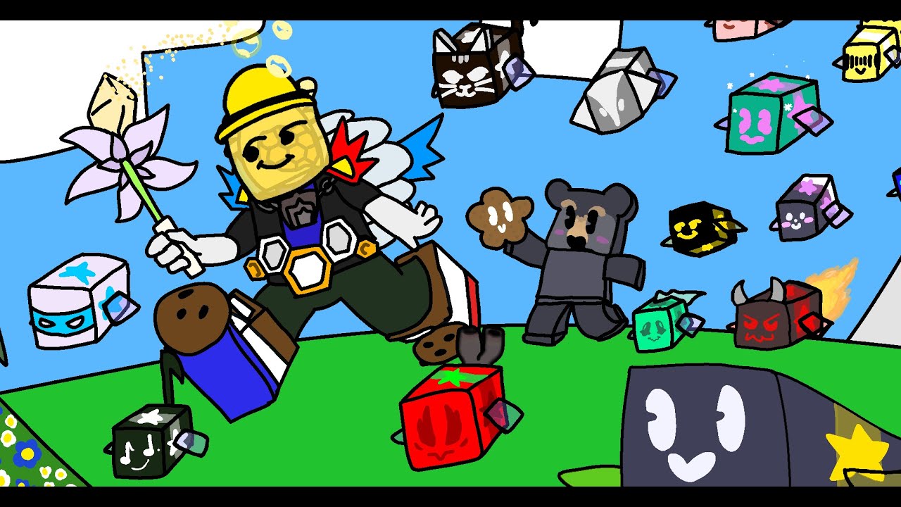 Стикеры бии сварм