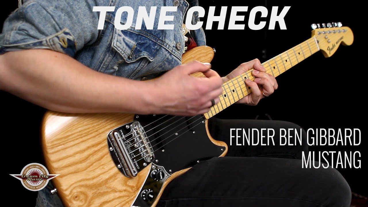 TONE CHECK: Fender Ben Gibbard Mustang Demo | No Talking