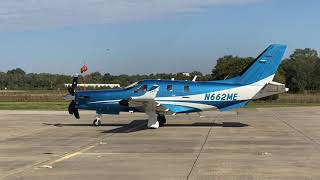 TBM 940 Start, Taxi, and Takeoff