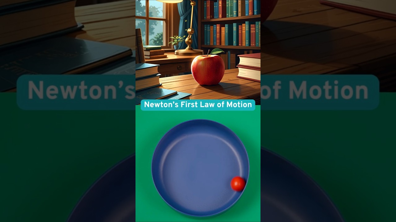Student Submitted: The Inertia Trick! (Bottle Cap & Card Experiment) #physics