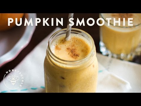 Pumpkin Pie Smoothie - Honeysuckle