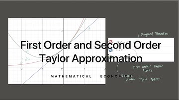 First Order and Second Order Taylor Approximation