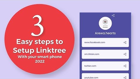 How to setup link tree 2022 || Get all your social media links in one place