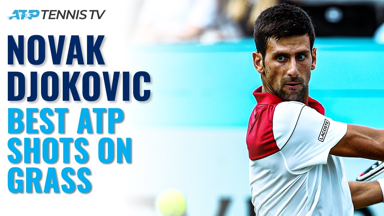 Novak Djokovic Best-Ever ATP Shots On Grass!