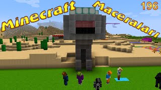 GİZEMLİ MAKİNE  Minecraft Maceraları Örümcek Köyü