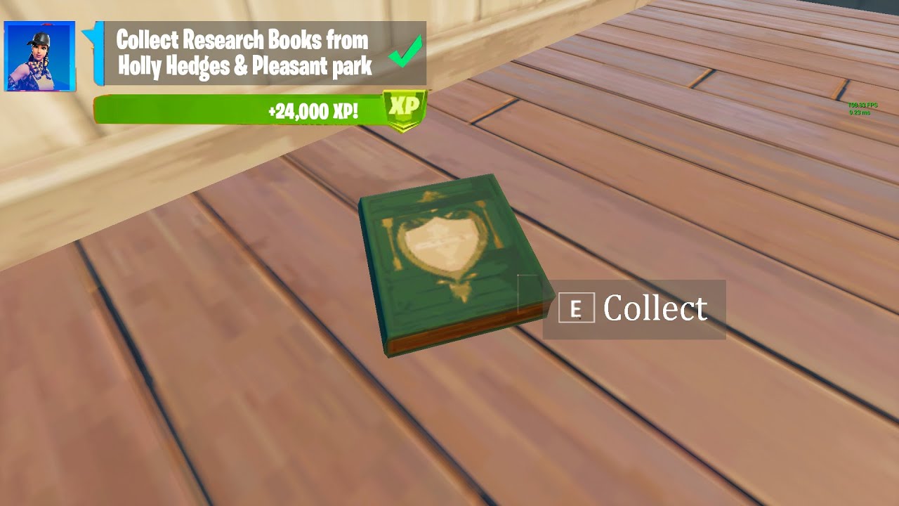 COLLECT RESEARCH BOOKS FROM HOLLY HEDGES AND PLEASANT PARK! All 8 Locations