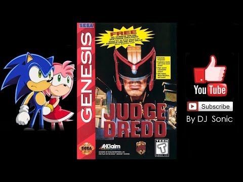 Judge Dredd The Movie - All Secrets - [RUS] (Sega Genesis) - Longplay
