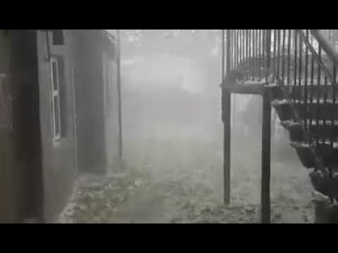 რუისში საშინელი სეტყვა მოვიდა ვიდეო კადრები .... wenews.ge