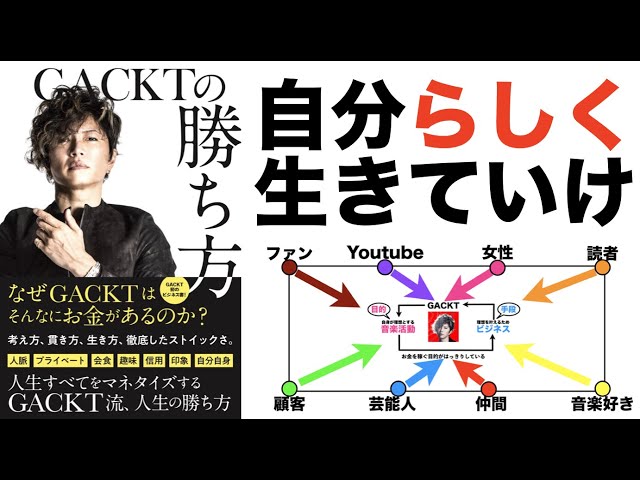 139：GACKTの勝ち方｜この人、凄すぎですわ。。。汗 - YouTube