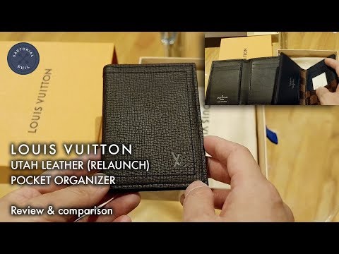 louis vuitton pocket organizer review Louis Vuitton Utah Leather Pocket Organizer: Review & Comparison - YouTube