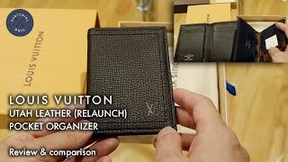 Louis Vuitton® Pocket Organizer Khaki. Size