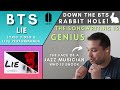 Jazz Musician Reacts: BTS Jimin - Lie (Lyric + Live) | Down the BTS Rabbit Hole