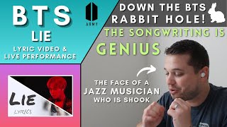 Jazz Musician Reacts: BTS Jimin - Lie (Lyric + Live) | Down the BTS Rabbit Hole