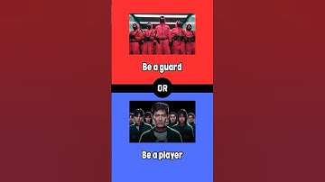 Would You Rather? (Squid Game Edition) #shorts #wouldyourather #foryou