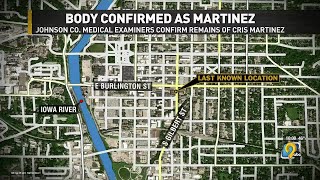 Medical examiner confirms body found in Iowa City is missing Muscatine man