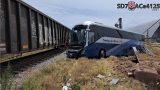 PANICO EN LAS VIAS!!☠️ Momentos de TERROR donde los Choferes arriesgan la vida de sus pasajeros🚂