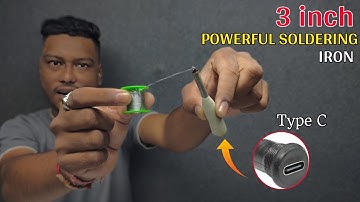 How to make Type C Soldering Iron || How to make Soldering Iron at home