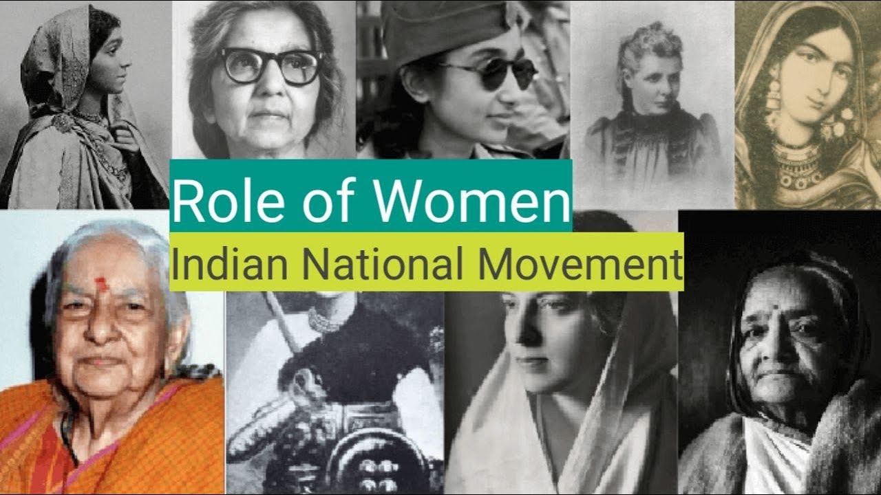 Role of Women in Freedom Struggle | Indian Government and Politics ...