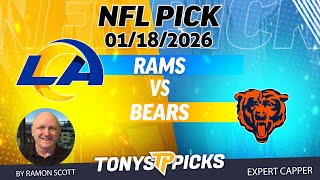 LA Rams vs Chicago Bears  1/18/26 NFL Divisional Playoffs Betting Pick