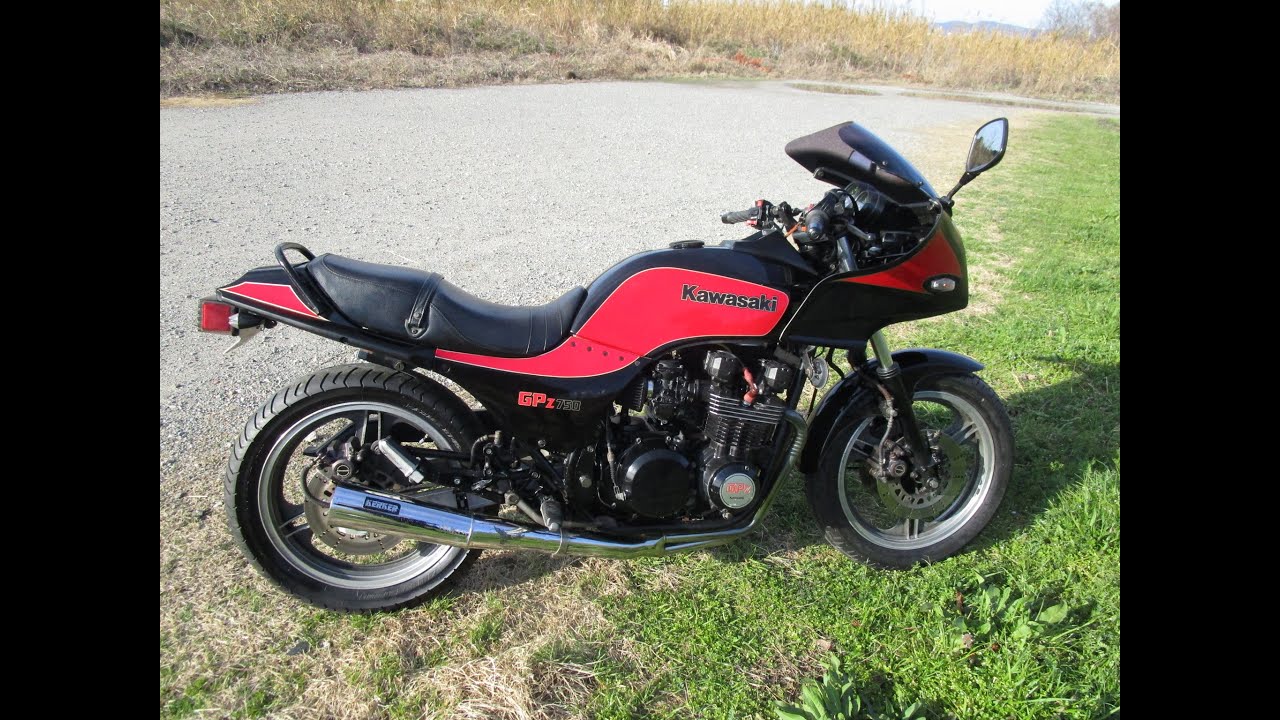 ☆昭和59年 GPZ750 国内登録 ZX750A 始動走行チェック動画 ☆ - YouTube