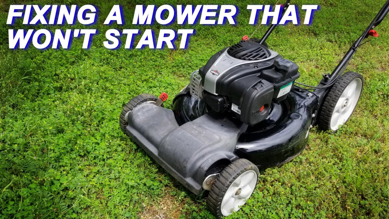 Repairing a Murray lawnmower that won't start