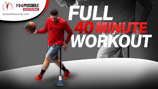 Two Step Explosions - Full 40 Minute Workout with Micah Lancaster | Basketball Footwork Training