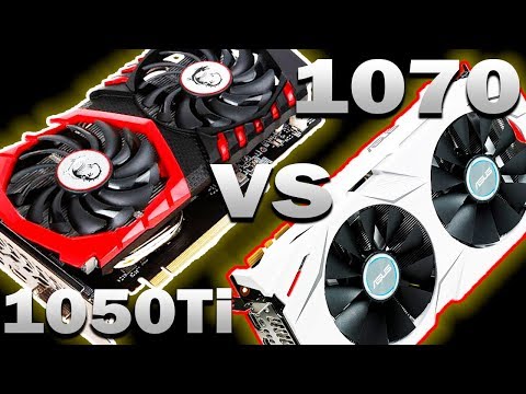 GeForce GTX 1050Ti VS GeForce GTX 1070 - Каква е разликата?