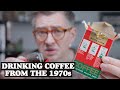 Drinking Coffee From The 1970s