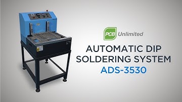 ADS-3530C - Auto Dip Soldering Machine