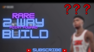 *RARE* FIRST EVER TWO-WAY POINT FOWARD BUILD IN NBA 2K21 NEXT-GEN!