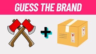 Guess the logo by emoji | Guess the brand logo trivia quiz screenshot 4