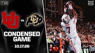 #11 Utah vs. Colorado Condensed Game | 2026 Monster Energy Big 12 Football