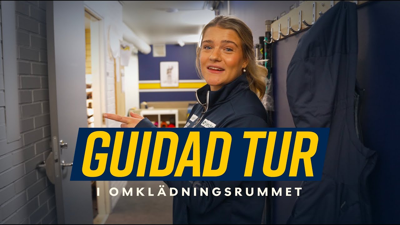 Guidad tur i omklädningsrummet