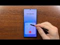 Samsung Galaxy Note20 Ultra Android 13 Incoming Call with Stylus Over the Horizon Ringtone Sound
