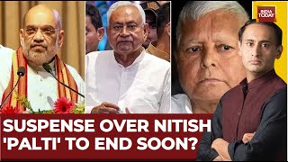 Rahul Kanwal LIVE: Suspense Over Nitish Kumar's Next Move To End Soon? | Nitish Kumar News LIVE