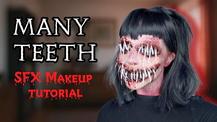 Halloween SFX Makeup Tutorial - Creepy Smile