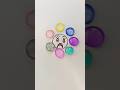 colour mixing #shorts#art#emoji#watercolor#colour#drop#colors#colormixing#asmr#satisfying #viral💦