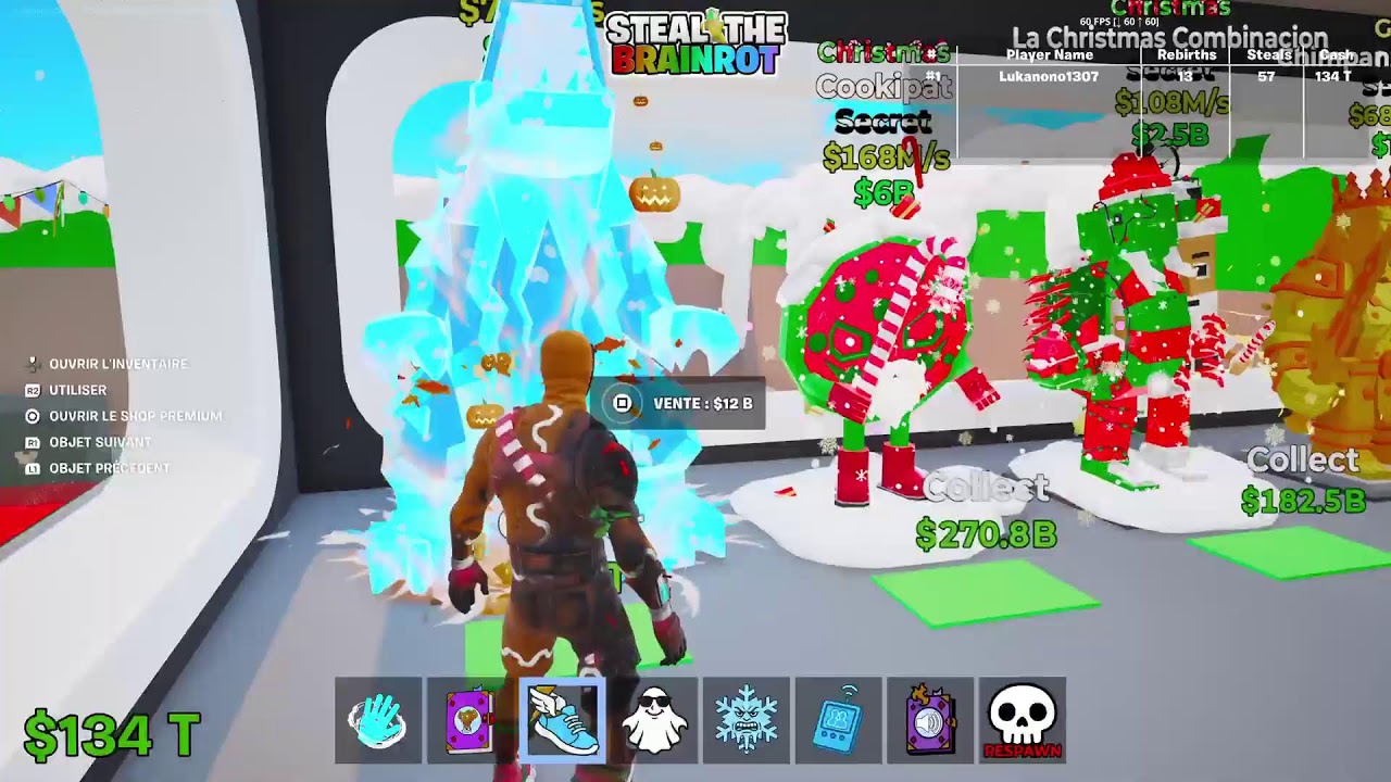 🔴live je trade steal brainrot fortine en recherche de dragon