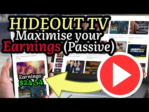 ULTIMATE HIDEOUT TV (AND LOOTUP) GUIDE - PASSIVE PHONE FARMING SITE