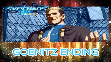 SNK vs. Capcom - SVC Chaos - Goenitz Ending - Arcade