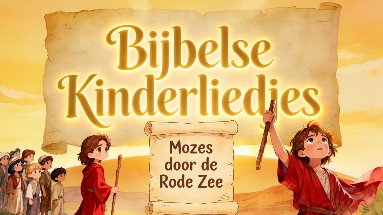 Kleine Klanken - Woesh door de Zee - Mozes Door de Rode Zee (Animatie & Liedje)