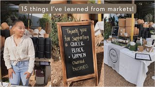 15 Things I've Learned From Vendor PopUps + Markets | Small Black Owned Business 2023