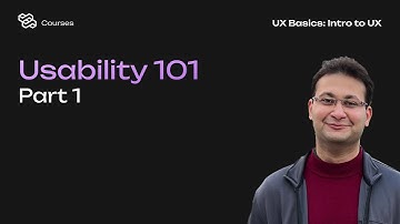 Usability 101 | Part 1